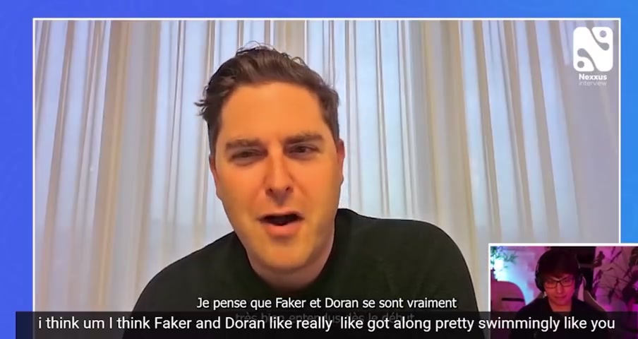 金年会金字招牌诚信至上T1 CEO：觉得Faker和Doran相处真的很融洽 他们非常的哥们